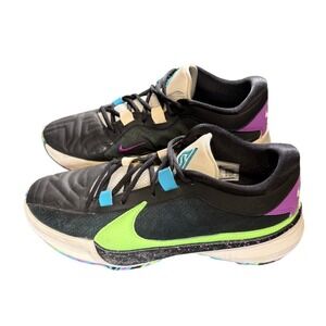 Nike Giannis Zoom Freak 5 Men's Basketball Shoes‎ Black Sepolia DX4985-002 SZ 9